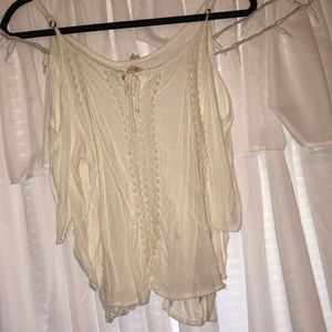 Hollister off the shoulder top